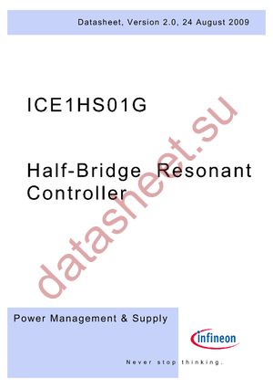 ICE1HS01G datasheet  